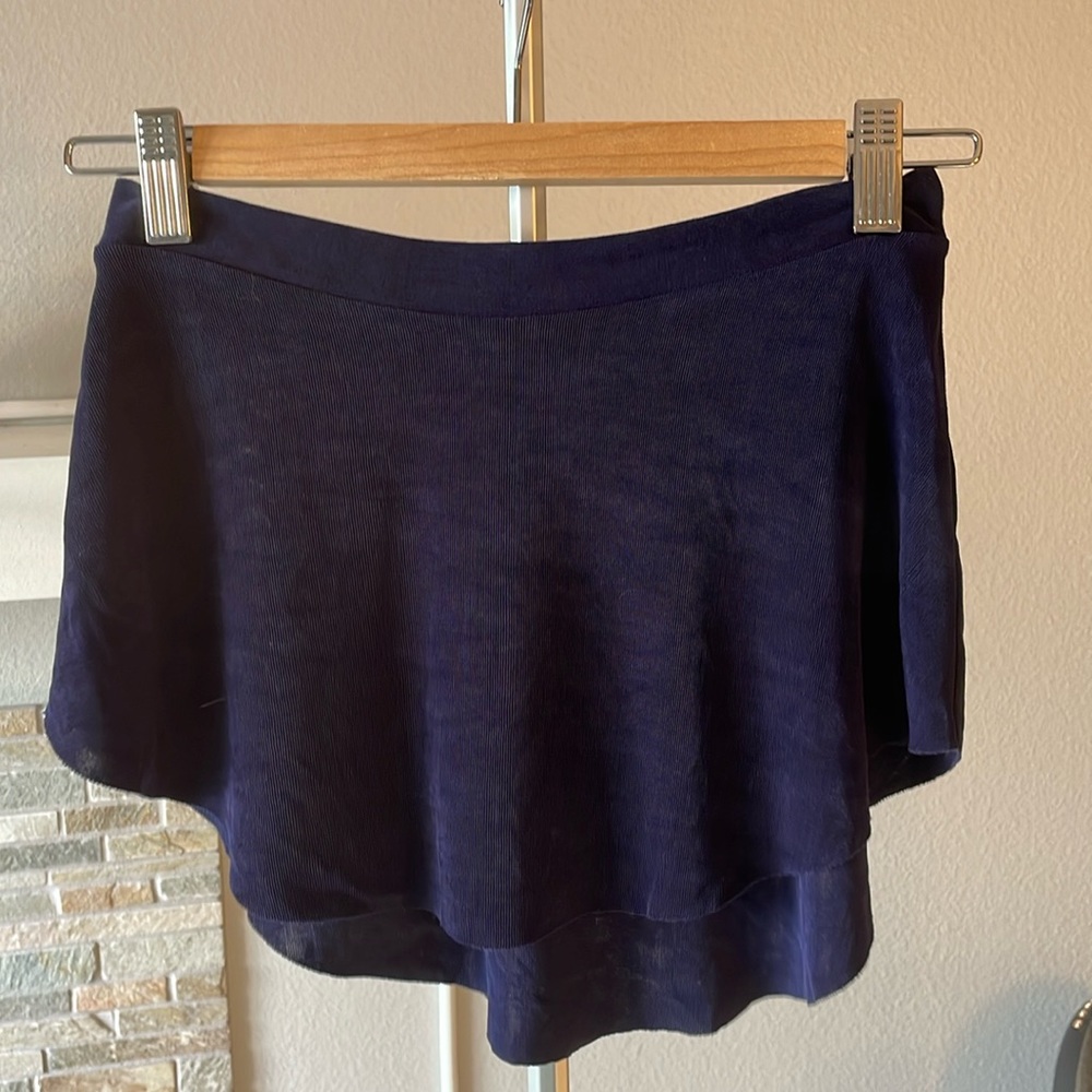 Navy Bullet Pointe dance skirt